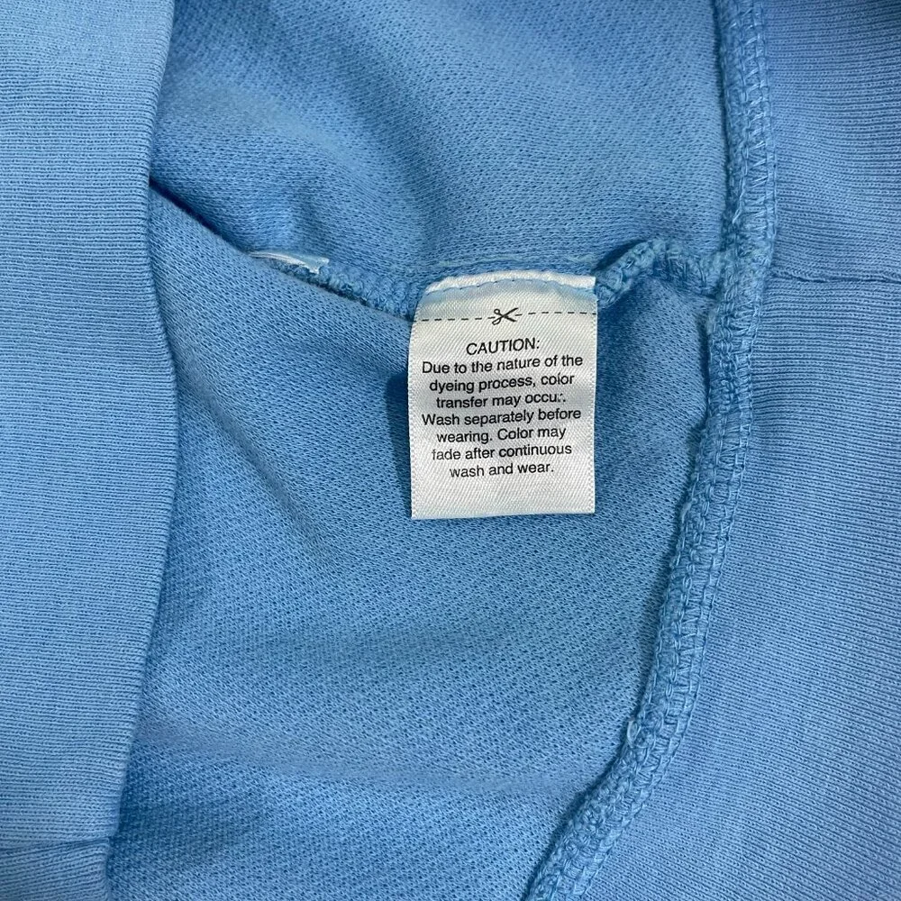 NWT. Cat & Jack. Casual light blue sweater size XL (14). Made in INDIA.